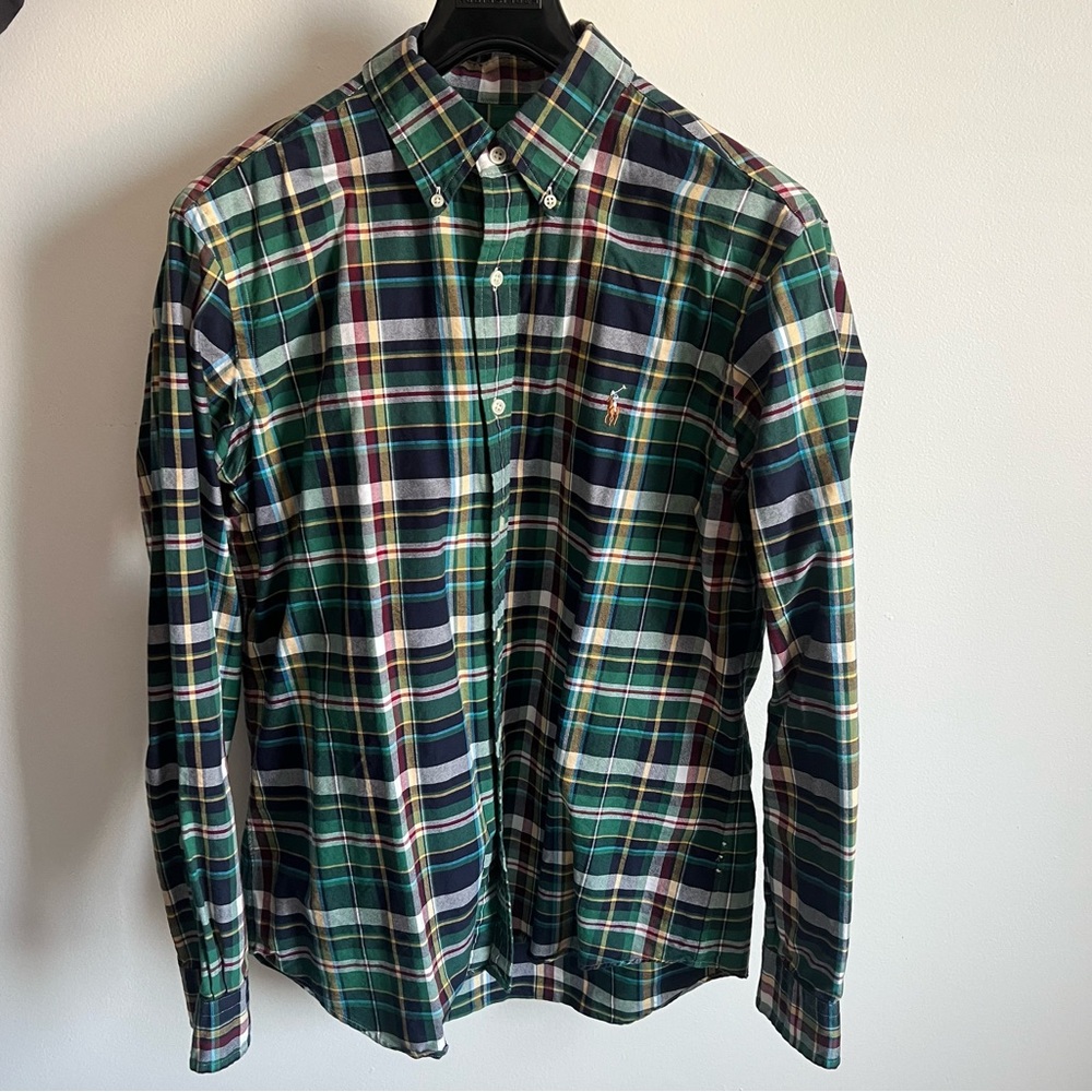 Ralph Lauren Shirt Men’s M Cotton Classic Fit Long Sleeves